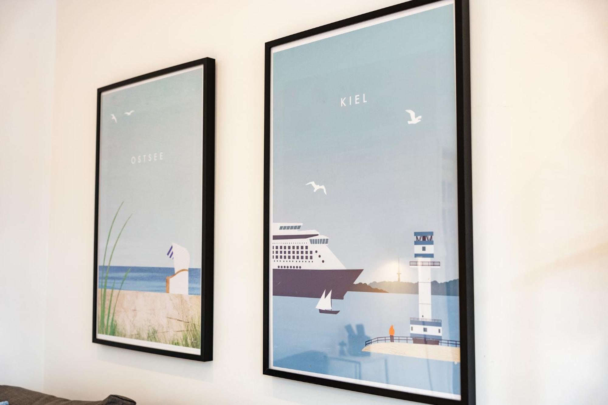 Exklusive Apartments In Kieler City Esterno foto